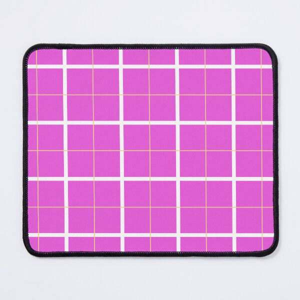 Item preview, Minimal Soft Aesthetic Plaid Checker Grid Pattern Vivid Purple 02 designed and sold by jjunnymom.