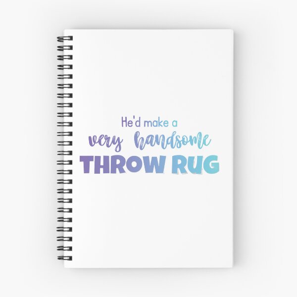 Item preview, Handsome Throw Rug 2 designed and sold by Further Up Designs.