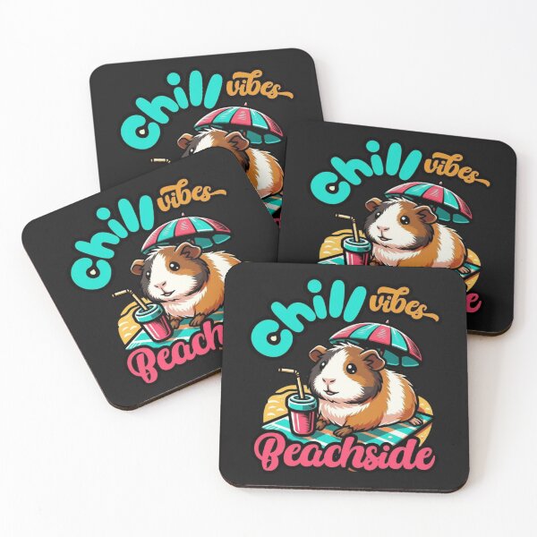 Item preview, Guinea Pig Unwinding at the Shore designed and sold by Tsugraf Designs.