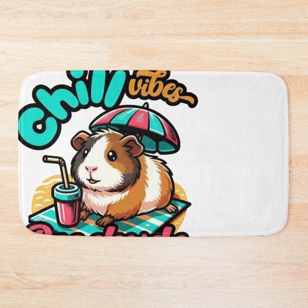 Item preview, Guinea Pig Unwinding at the Shore designed and sold by Tsugraf Designs.