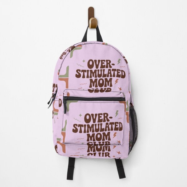 Artikelvorschau, Lustiger Spruch auf dem Aufkleber „Club der überreizten Mütter“ | Humorvoller Mama-Alltag | Design, mit dem sich Mütter identifizieren können entworfen und verkauft von VectorJoy.