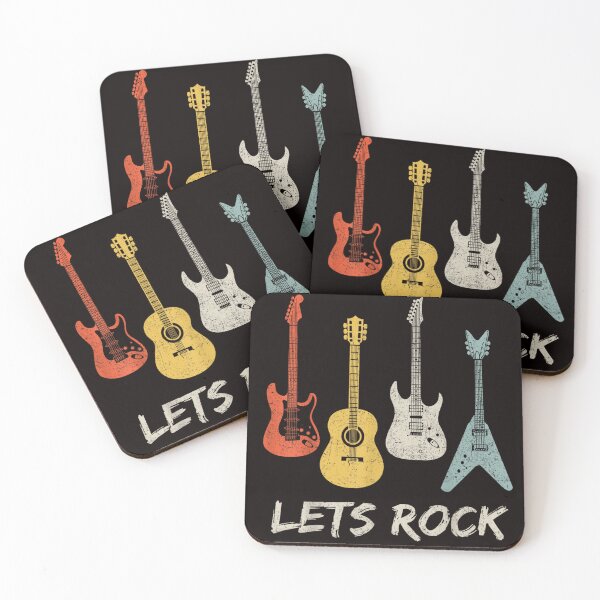 Item preview, Lets Rock Rock n Roll Guitar Retro designed and sold by valery-kenz.