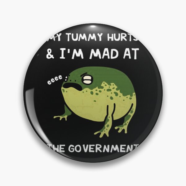 Item preview, My Tummy Hurts I'M Mad At The Government  designed and sold by BaSeArt21.