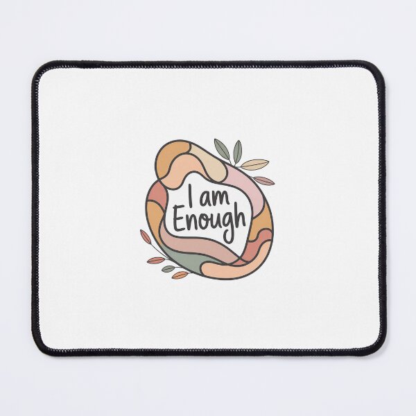 Item preview, I Am Enough – Self Love Affirmation designed and sold by Love Between Pages.