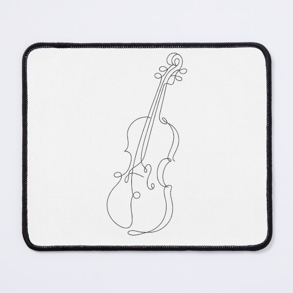 Item preview, Minimal Elegant Violin Line Art designed and sold by BlairWynne.