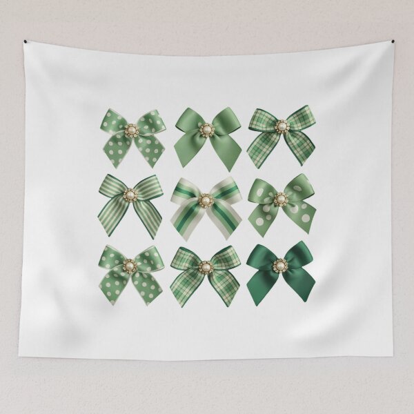 Item preview, St Patricks Day Bow designed and sold by PunkNation-Arts.