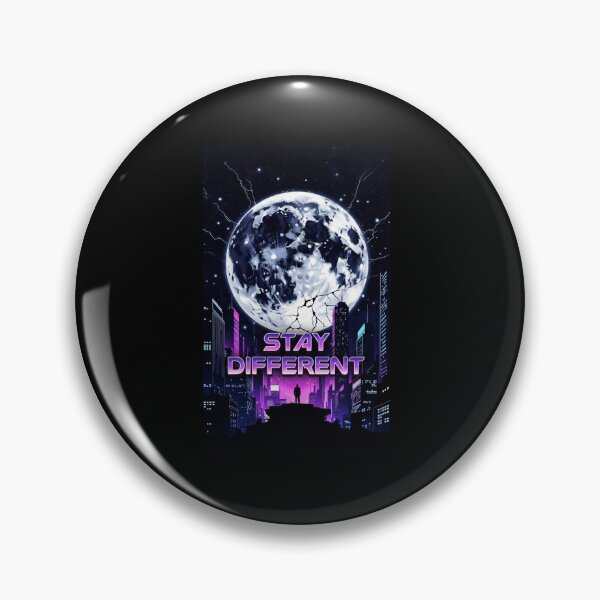Item preview, Stay Different – Neon Moon Streetwear Design designed and sold by Epic.