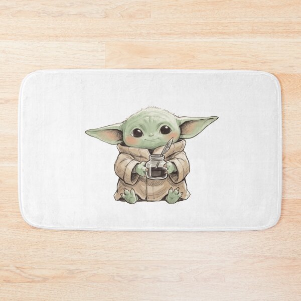 Item preview, BABY YODA WITH INK BOTTLE VINTAGE DARK ACADEMY GROGU designed and sold by LIS AND MELIVERSO.