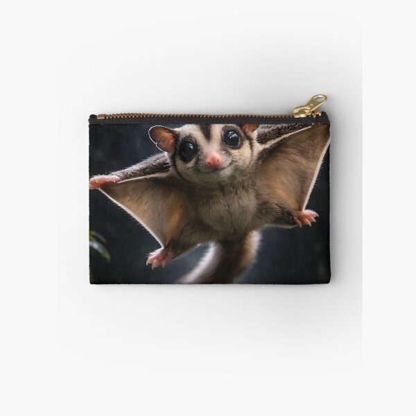 Item preview, Flying Sugar Glider Under Moonlight - Cute Night Forest Animal Aesthetic designed and sold by OneStepFromArt.
