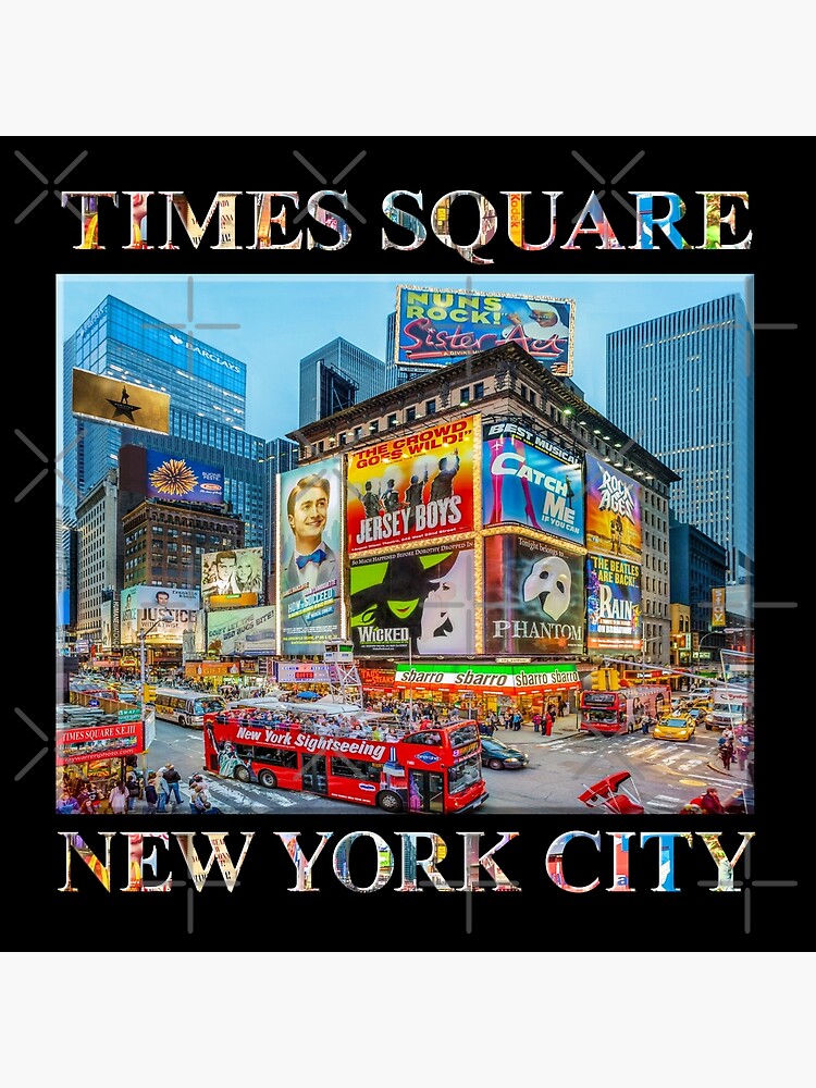 Times Square III Special Finale Edition (with type on black) by RayW