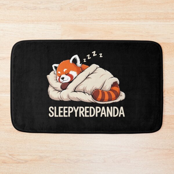 Item preview, Sleepy Red Panda Cute Animal designed and sold by wansilastomi.