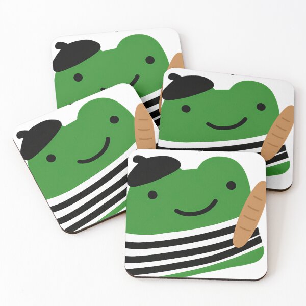 Item preview, Oui Oui Baguette French Frog designed and sold by BaSeArt21.