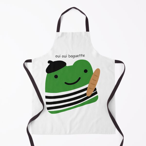 Item preview, Oui Oui Baguette French Frog designed and sold by BaSeArt21.