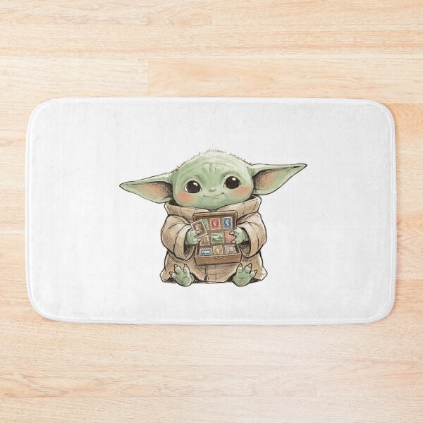 Item preview, BABY YODA WITH VINTAGE STAMPS RETRO MAIL GROGU AESTHETIC designed and sold by LIS AND MELIVERSO.
