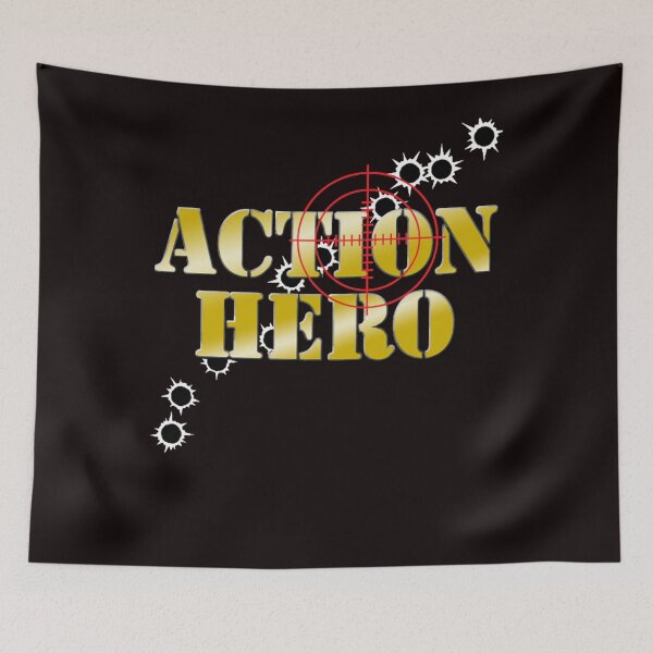 Item preview, Funny Action Hero designed and sold by valery-kenz.