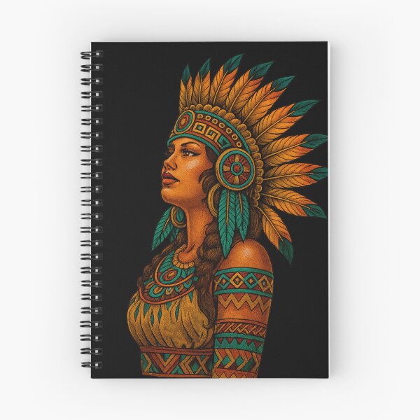 Item preview, Aztec Woman Chicano Mexican Azteca designed and sold by HechoEnAztlan.
