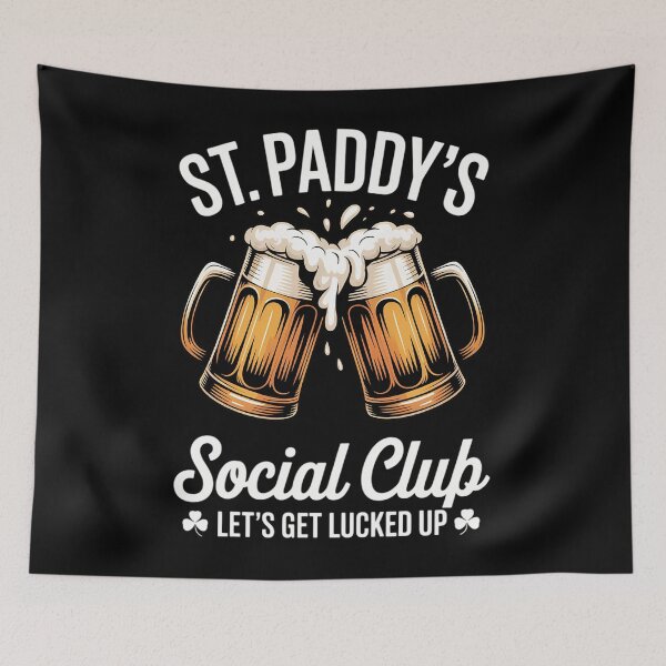 Item preview, Saint Patricks Day Drinking Shamrock  Irish St Paddys Pub Crawl designed and sold by PunkNation-Arts.