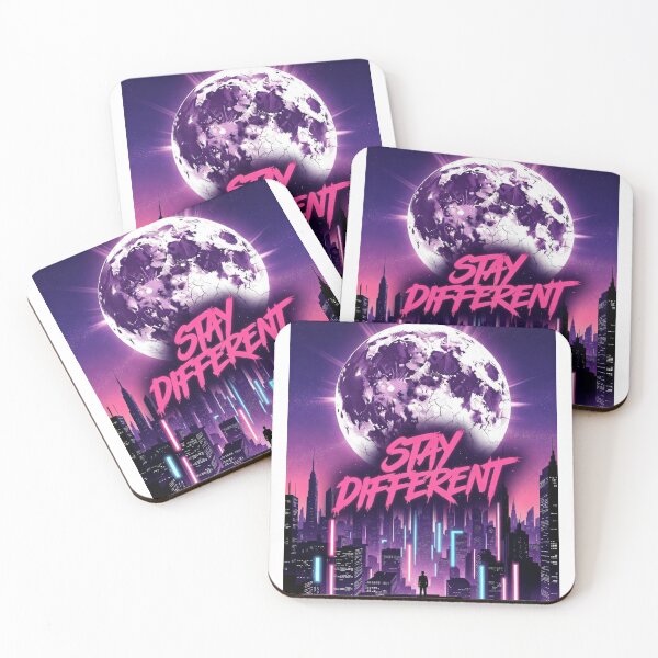 Item preview, Stay Different – Neon Moon Streetwear Design designed and sold by Epic.