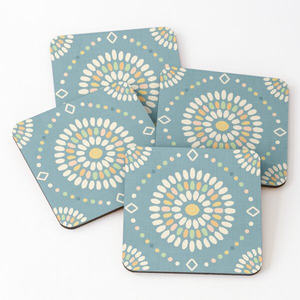 Item preview, Beachy Boho Pattern in pastel colors designed and sold by Studio Pico.