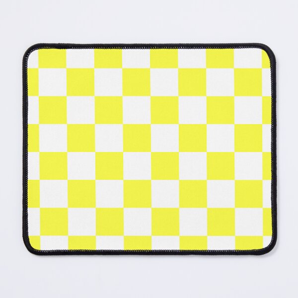 Item preview, Cheerful Yellow Checkerboard Pattern designed and sold by Lainey1978.