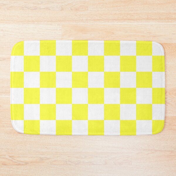Item preview, Cheerful Yellow Checkerboard Pattern designed and sold by Lainey1978.