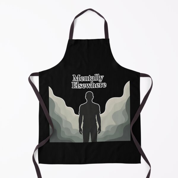 Item preview, Mentally Elsewhere Foggy Silhouette Aesthetic Introvert Minimalist Shirt designed and sold by ImaginedSpace7.