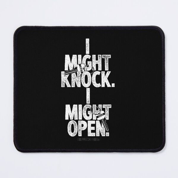 Item preview, I Might Open I Might Knock Room Key Heated Rivalry designed and sold by JaquelinDach.