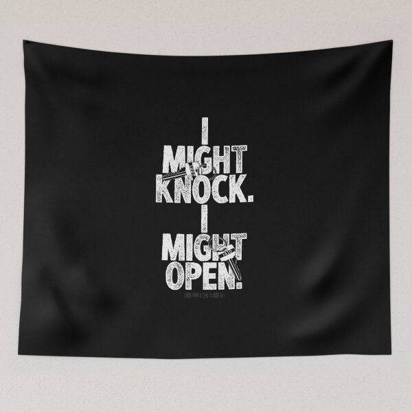 Item preview, I Might Open I Might Knock Room Key Heated Rivalry designed and sold by JaquelinDach.