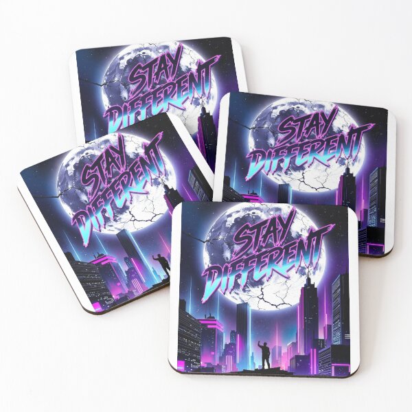 Item preview, Stay Different – Neon Moon Streetwear Design designed and sold by Epic.
