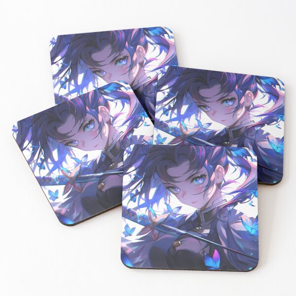 Item preview, Demon Enchanted Kanao Tsuyuri Butterfly Fantasy Anime Blossom Dream Harmony Beauty designed and sold by Tokyonomad.