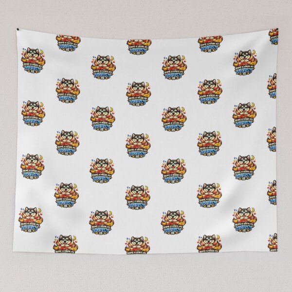 Item preview, Home Is Where My Husky Is – Cozy Dog Design designed and sold by MoodPrintssCo.