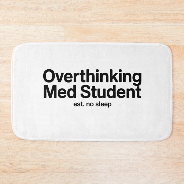 Item preview, Overthinking Med Student  Humor Tee, brafdesign designed and sold by Brafdesign.