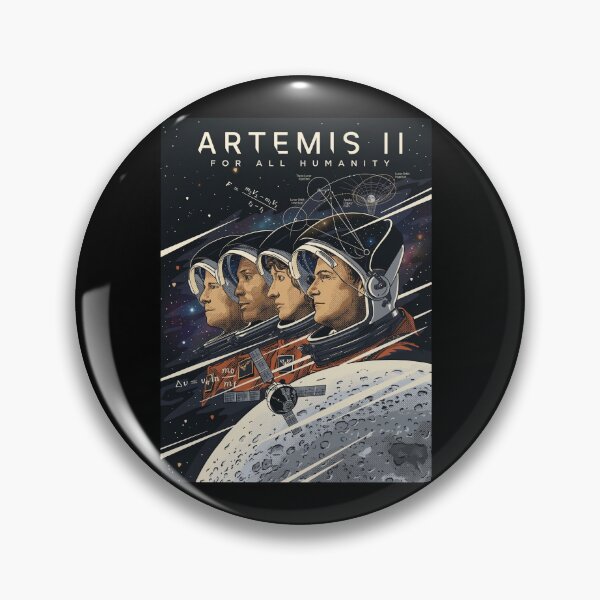 Item preview, Artemis II NASA Mission 2026 designed and sold by JaquelinDach.