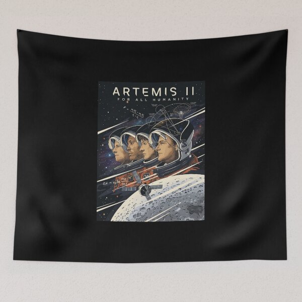 Item preview, Artemis II NASA Mission 2026 designed and sold by JaquelinDach.