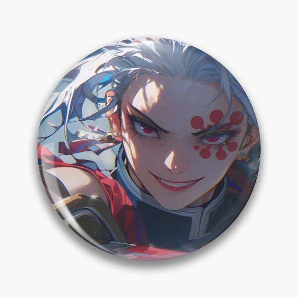 Item preview, Demon Fierce Tengen Uzui Battle Power Anime Flame Warrior Strength Energy Japan designed and sold by Tokyonomad.