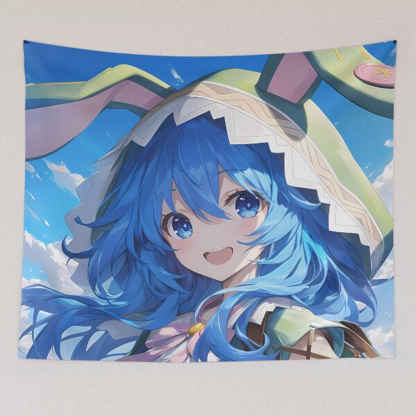 Item preview, Date Cheerful Yoshino Himekawa Pastel Sky Fantasy Spring Anime Sweet Japan Girl designed and sold by Tokyonomad.