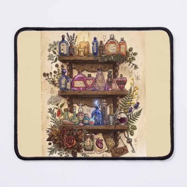 Item preview, Shelves of Love Potions - full scene designed and sold by LottiesLuck.