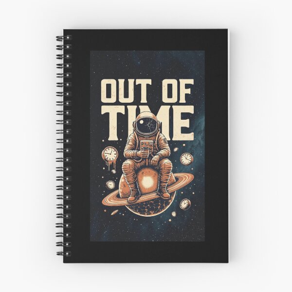 Item preview, Out of Time – Vintage Astronaut Graphic Tee designed and sold by Epic.