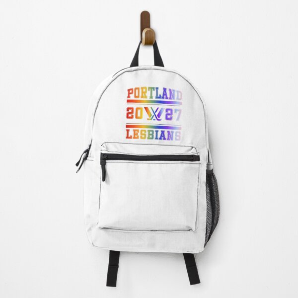 Item preview, Portland Lesbians Rainbow PWHL Vintage Logo designed and sold by coffeepolicy.