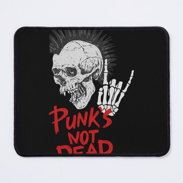 Item preview, Punks Not Dead Skull Punk Rocker designed and sold by BaSeArt21.