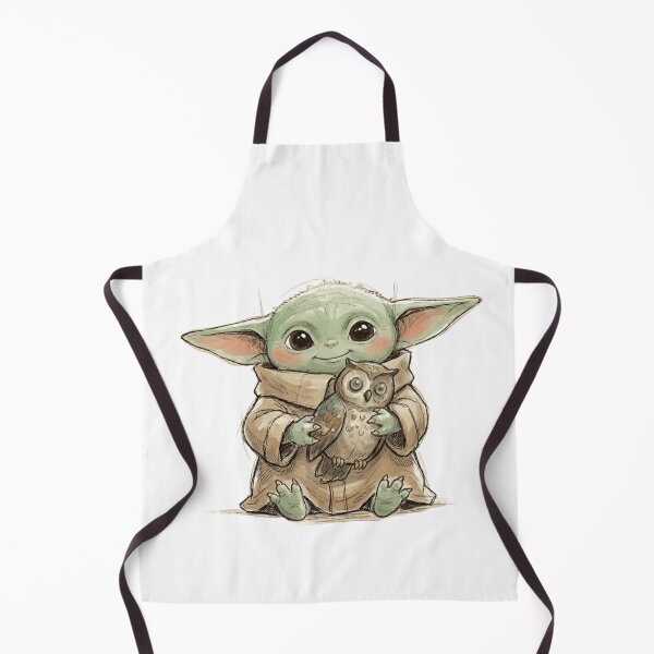 Item preview, BABY YODA WITH ANTIQUE OWL DARK ACADEMY GROGU designed and sold by LIS AND MELIVERSO.