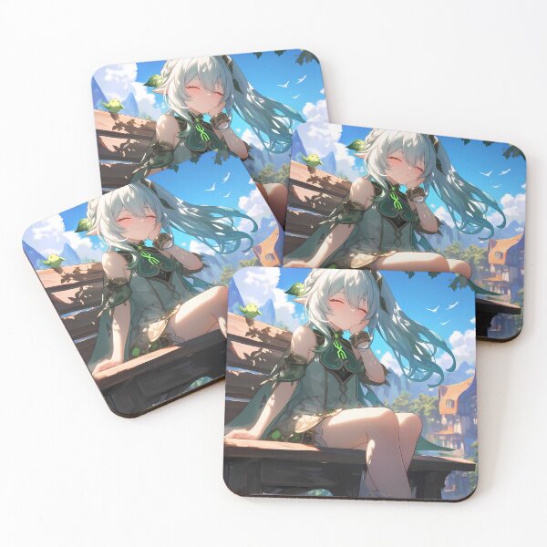 Item preview, Gentle Nahida Genshin Impact Nature Forest Dream Light Anime Japan Girl designed and sold by Tokyonomad.