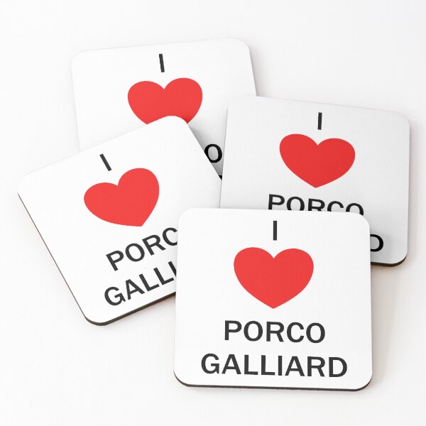 Item preview, I Love Porco Galliard designed and sold by vampyreart.
