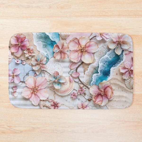 Item preview, Abstract, Floral, Coastal, Nautical, Tropical, Summer, Collage designed and sold by SolaoLab.