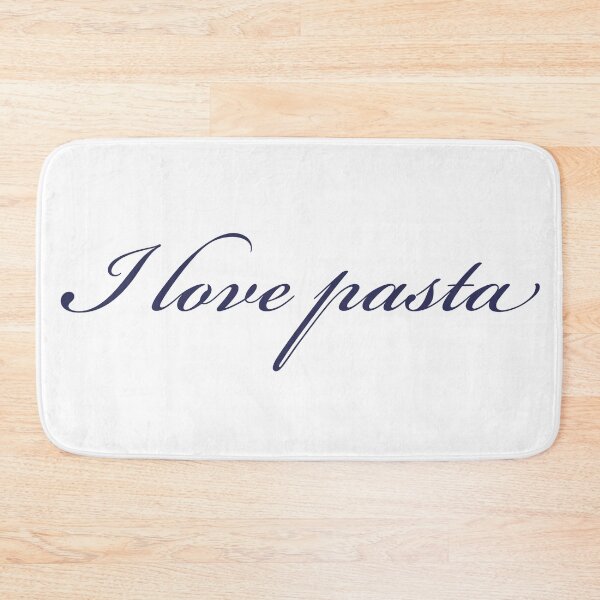 Item preview, I love pasta - pasta lover quote foodie designed and sold by scollegestuff.