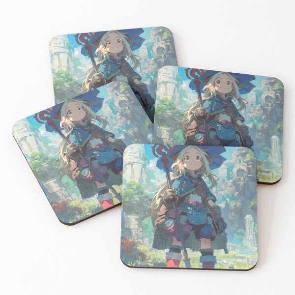 Item preview, Bright Riko Made In Abyss Adventure Ruins Light Wonder Fantasy Anime Girl designed and sold by Tokyonomad.