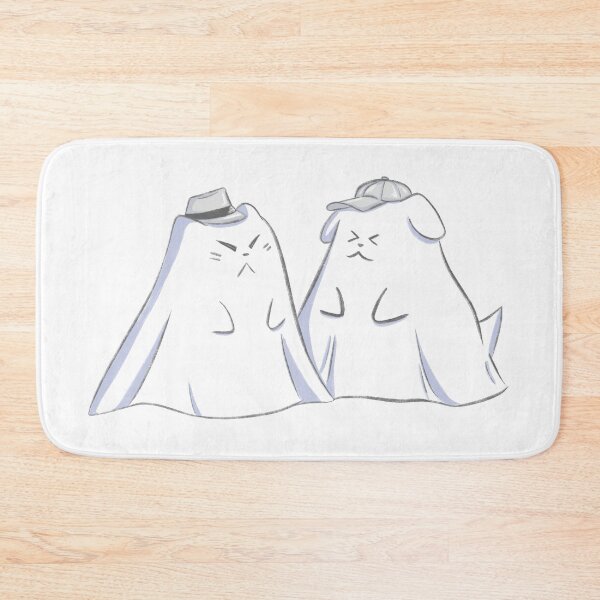 Item preview, Dog ghost and cat ghost designed and sold by Mopmap.