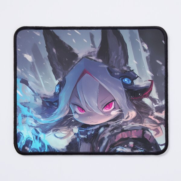 Item preview, Shadowed Ozen Made In Abyss Winter Frost Magic Power Dark Anime Japan Girl designed and sold by Tokyonomad.