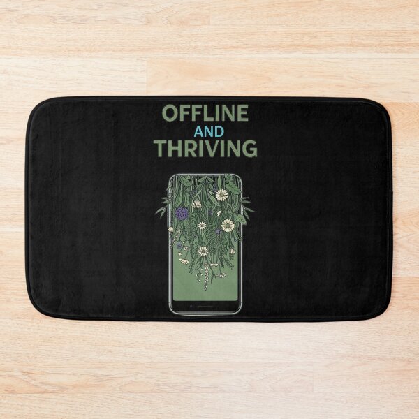Item preview, Offline and Thriving – Touch Grass Daily designed and sold by FlamaC.