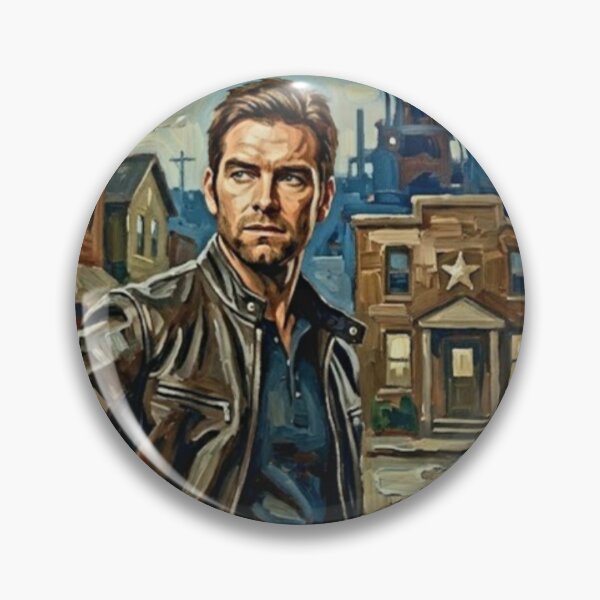 Item preview, A Small Town, A Big Lie: Gritty Banshee Oil Art designed and sold by Art's Diner.
